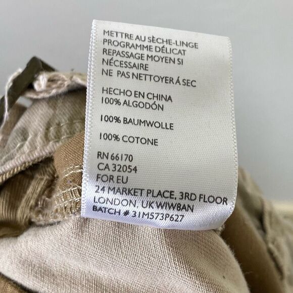 All-Son Suplus & Equipment Urban Outfitters Tan Camo Military Army Cargo Pants - Picture 6 of 6